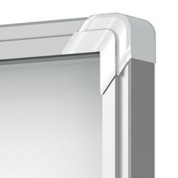 NOBO Premium Plus showcase with magnetic bottom 4 x A4 sheets