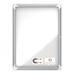 NOBO Premium Plus showcase with magnetic bottom 4 x A4 sheets