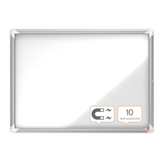 NOBO Premium Plus Vitrine mit Magnetboden 8 x A4 Blatt