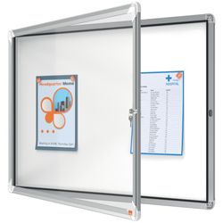 NOBO Premium Plus Vitrine mit Magnetboden 8 x A4 Blatt