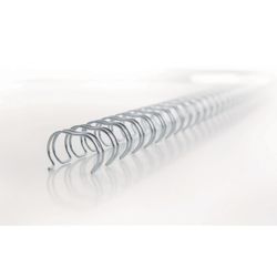 WIRE GBC Nº8 (12.7 mm) (Box 100), white